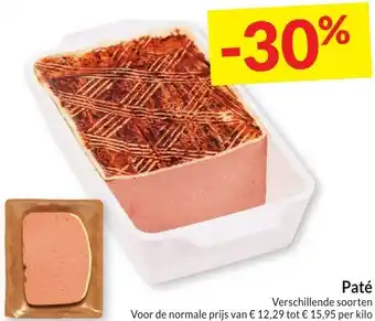 Intermarché Paté aanbieding