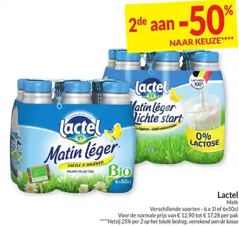 Intermarché lactel aanbieding