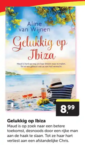 Boekenvoordeel Gelukkig op Ibiza aanbieding