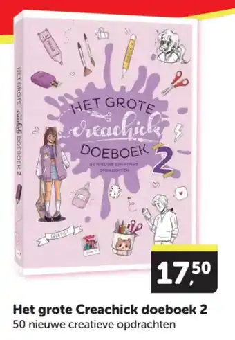 Boekenvoordeel Het Grote Creachick Doeboek 2 aanbieding