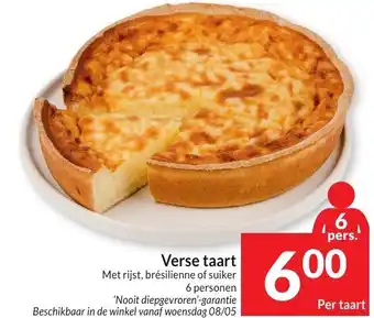Intermarché Verse taart aanbieding