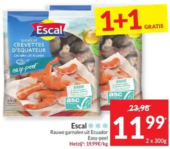 Intermarché Escal 2 x 300g aanbieding