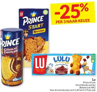 Intermarché Lu Prince of Lulu aanbieding