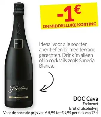 Intermarché DOC Cava Freixenet aanbieding