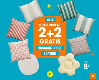 Kwantum ALLE TUINKUSSENS aanbieding