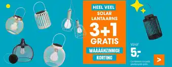 Kwantum HEEL VEEL SOLAR LANTAARNS aanbieding