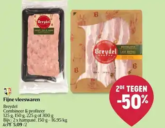 Delhaize Fijne vleeswaren aanbieding