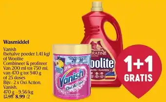 Delhaize Wasmiddel aanbieding