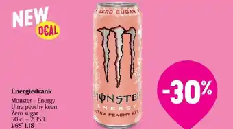 Delhaize Energiedrank aanbieding
