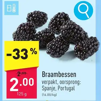 ALDI Braambessen aanbieding