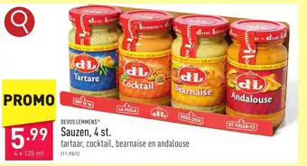 ALDI Sauzen, 4 st. aanbieding