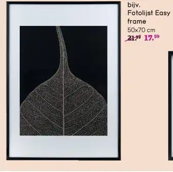 Leen Bakker Fotolijst Easy frame aanbieding