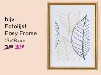 Leen Bakker Fotolijst Easy Frame aanbieding