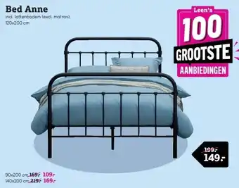 Leen Bakker Bed Anne aanbieding