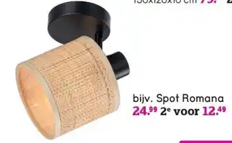 Leen Bakker Spot Romana aanbieding