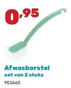 Happyland Afwasborstel aanbieding