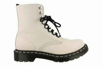 Dr. Martens Bottine Dames 1460 Pascal Hdw Bone - Wit