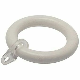 Ringen Met Clip Wit