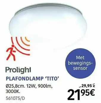 HandyHome Plafondlamp tito aanbieding