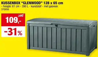 Hubo KUSSENBOX GLENWOOD 128 x 65 cm aanbieding