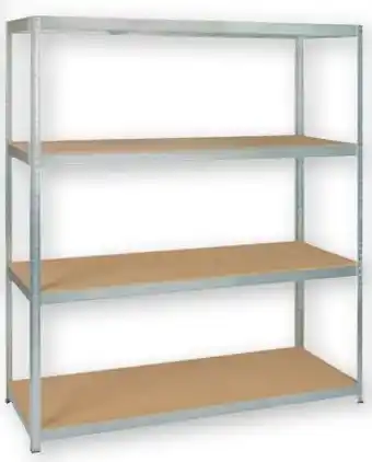 Hubo GEGALVANISEERD REK HEAVY DUTY 180 x 160 x 60 cm aanbieding