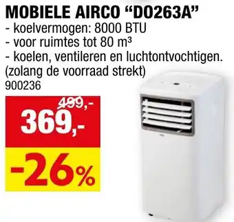Hubo MOBIELE AIRCO DO263A aanbieding