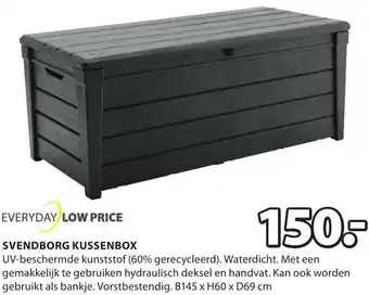 Jysk SVENDBORG KUSSENBOX aanbieding