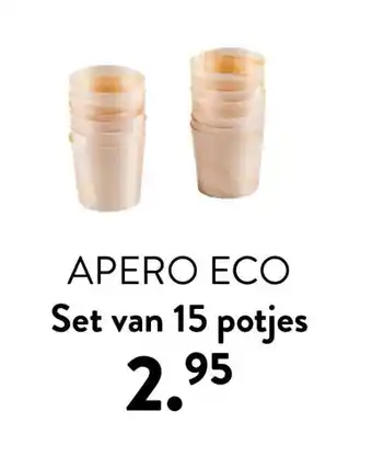 Casa APERO ECO Set van 15 potjes aanbieding