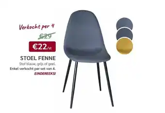 Crack STOEL FENNE aanbieding