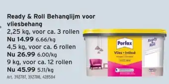 Ready & Roll Behanglijm voor vliesbehang