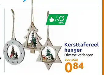 Kersttafereel hanger