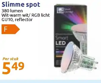 Action Smart LED Slimme spot aanbieding