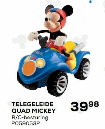 Supra Bazar Telegeleide quad mickey aanbieding