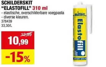 Hubo SCHILDERSKIT ELASTOFILL 310 ml aanbieding