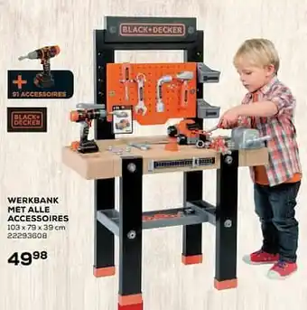 Supra Bazar Werkbank met alle accessoire aanbieding