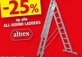 Hubo op alle ALL-ROUND LADDERS aanbieding