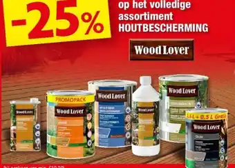 Hubo op het volledige assortiment HOUTBESCHERMING aanbieding