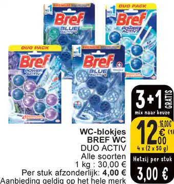 Cora WC-blokjes BREF WC aanbieding