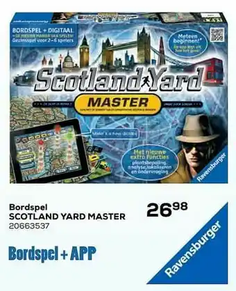 Bordspel scotland yard master
