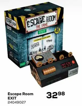 Escape room exit
