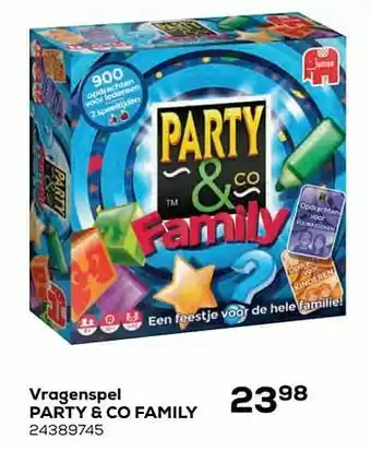 Supra Bazar Vragenspel party + co family aanbieding