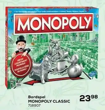 Supra Bazar Bordspel monopoly classic aanbieding