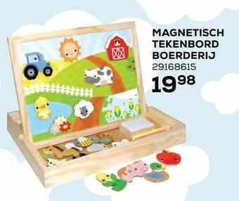 Supra Bazar Magnetisch tekenbord boerderij aanbieding