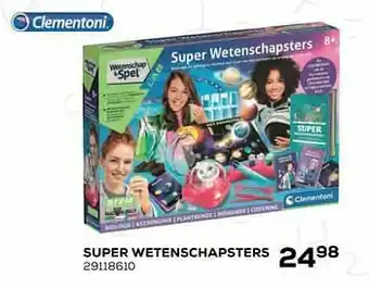Supra Bazar Super wetenschapsters aanbieding