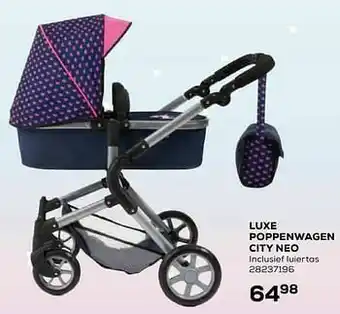 Luxe poppenwagen city neo