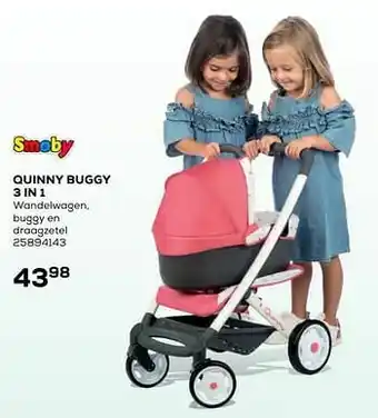 Supra Bazar Quinny buggy 3 in 1 aanbieding