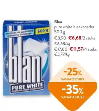 OKay Blan pure white bleekpoeder 500g aanbieding