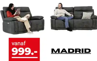 Seats and Sofas MADRID aanbieding