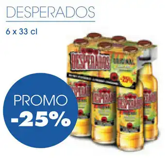 Prik en Tik DESPERADOS 6 x 33 cl aanbieding