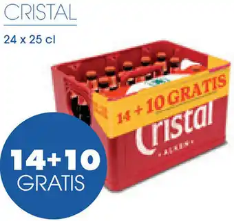 Prik en Tik CRISTAL 24 x 25 cl aanbieding